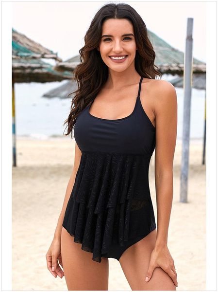 one-piece suits body femme split swimsuit women's cross strap halter layered lace spring cover belly triangle
one-piece suits body femme split swimsuit women's cross strap halter layered lace spring cover belly triangle