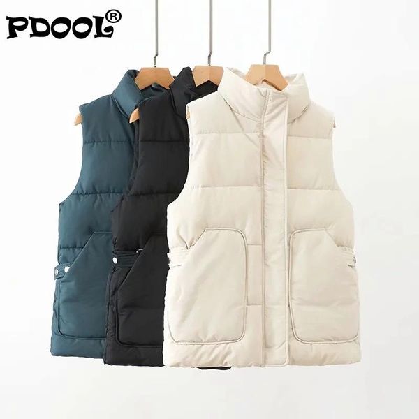 winter coat women puff waistcoat vest sleeveless jacket fall 2021 clothing chaleco de mezclilla mujer stand collar women's vests, Black;white
winter coat women puff waistcoat vest sleeveless jacket fall 2021 clothing chaleco de mezclilla mujer stand collar women's vests, Black;white