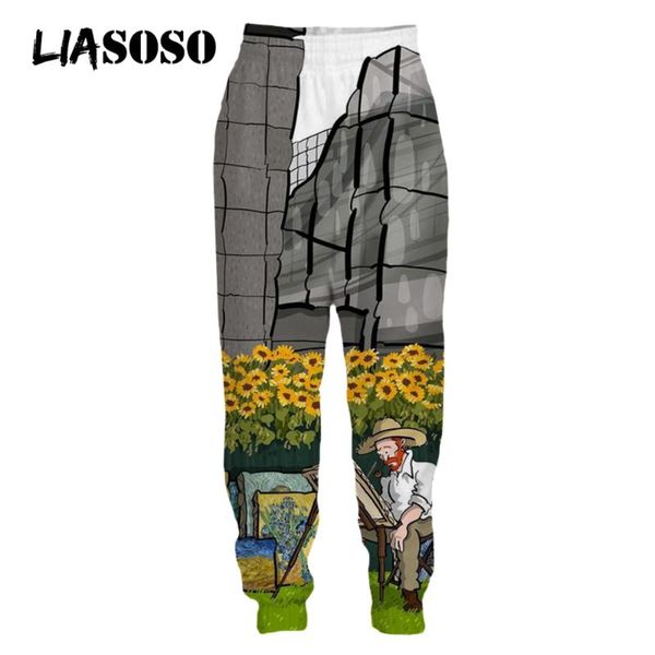 men's pants liasoso 3d print art men women's color painting casual street fashion sweatpants jogger trousers loose oversized, Black
men's pants liasoso 3d print art men women's color painting casual street fashion sweatpants jogger trousers loose oversized, Black