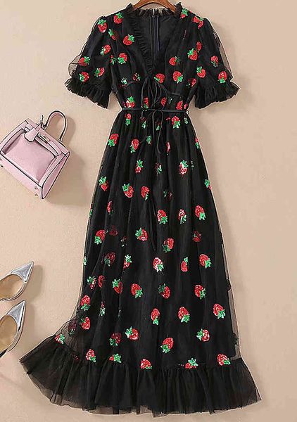 elegant pink black lace patchwork pleated long sleeve 2021 women es summer bohemian ruffles chiffon maxi designer runway, Black;gray
elegant pink black lace patchwork pleated long sleeve 2021 women es summer bohemian ruffles chiffon maxi designer runway, Black;gray
