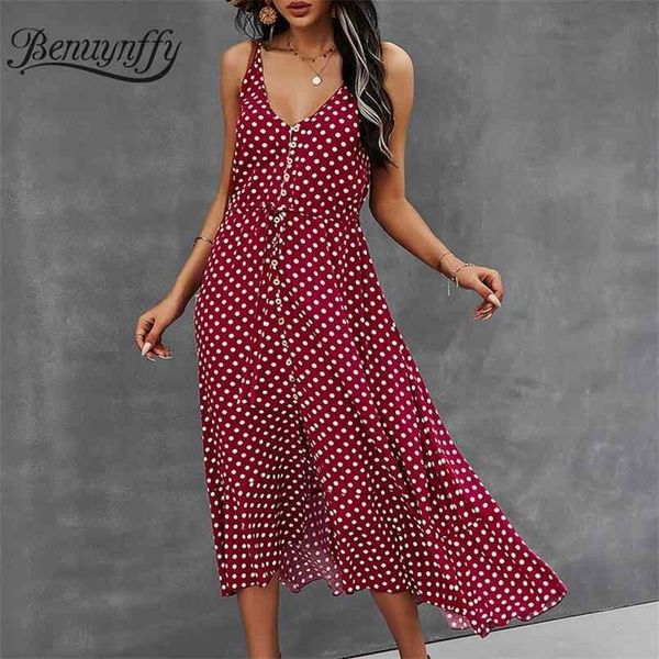 v-neck sleeveless polka dot dresses with button detail women summer drawstring waist spaghetti strap long dress 210510, Black;gray
v-neck sleeveless polka dot dresses with button detail women summer drawstring waist spaghetti strap long dress 210510, Black;gray