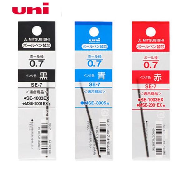 refills 12pcs japan uni mitsubishi se-7 metal ball pen refill multi-function, Black;red
refills 12pcs japan uni mitsubishi se-7 metal ball pen refill multi-function, Black;red