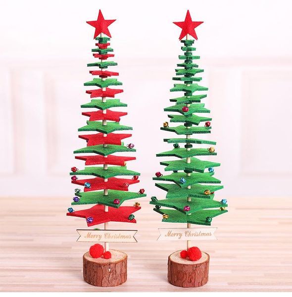 christmas decorations diy non-woven tree party deskdecoration home string lights ornament fabric
christmas decorations diy non-woven tree party deskdecoration home string lights ornament fabric