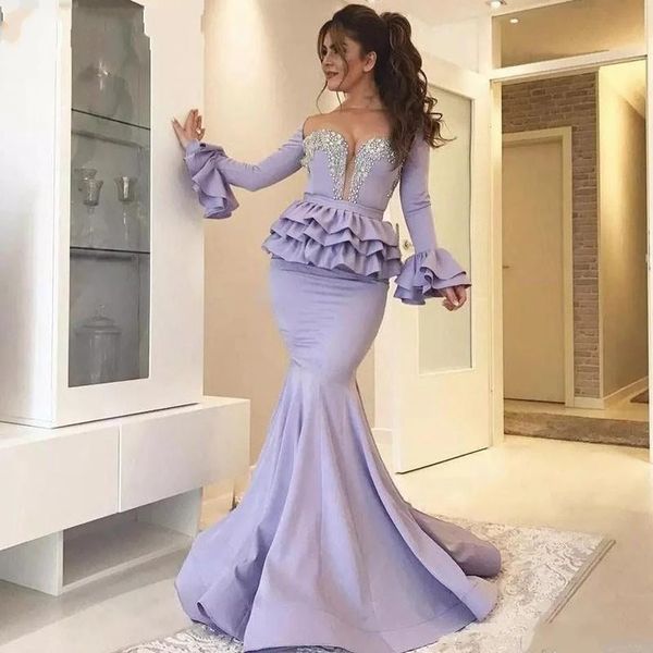 elegant 2022 juliet long sleeve lavender prom evening dresses crystal satin mermaid african designer bridesmaid party cocktail pageant drese, Black
elegant 2022 juliet long sleeve lavender prom evening dresses crystal satin mermaid african designer bridesmaid party cocktail pageant drese, Black