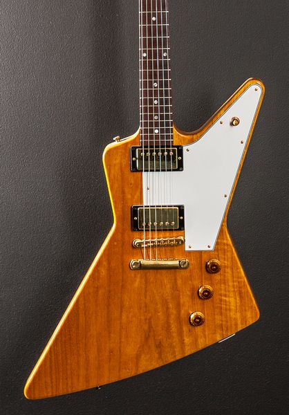 jugg 50 anniversary 58 reissue natural korina explorer electric guitar rounded 50s shaped korinaneck, tuilp tuners, gold hardware, white pic
jugg 50 anniversary 58 reissue natural korina explorer electric guitar rounded 50s shaped korinaneck, tuilp tuners, gold hardware, white pic