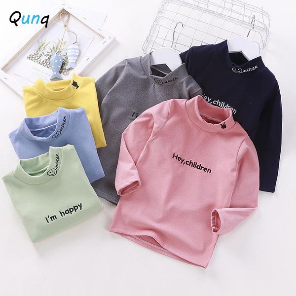 2-12 year children spring winter t-shirt long sleeve turtleneck kids shirts cotton letter boys pullovers girls clothes t-shirts, Blue
2-12 year children spring winter t-shirt long sleeve turtleneck kids shirts cotton letter boys pullovers girls clothes t-shirts, Blue