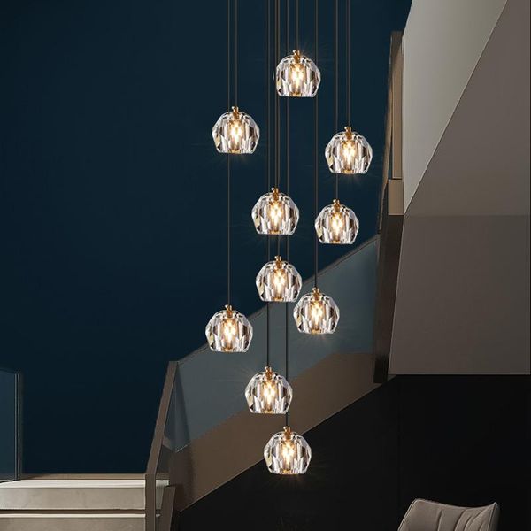 pendant lamps staircase lamp contemporary duplex attic decoration style crystal chandelier restaurant cafe bar simple rope
pendant lamps staircase lamp contemporary duplex attic decoration style crystal chandelier restaurant cafe bar simple rope