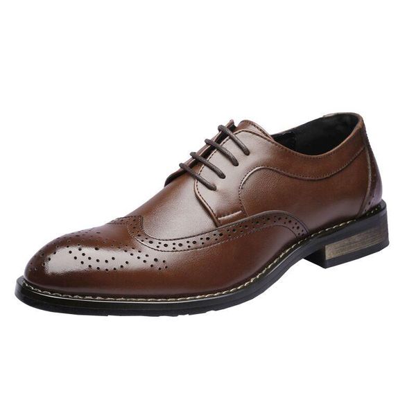 dress shoes 2021 genuine leather men formal brogue elegant classic business wedding social mens zapatos de hombre hjm6, Black
dress shoes 2021 genuine leather men formal brogue elegant classic business wedding social mens zapatos de hombre hjm6, Black