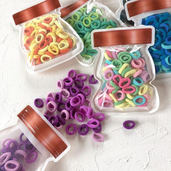 korean milk cup ziplock bag portable children's color 100 simple small rubber bands for girl fashion hair accessories, Slivery;white
korean milk cup ziplock bag portable children's color 100 simple small rubber bands for girl fashion hair accessories, Slivery;white