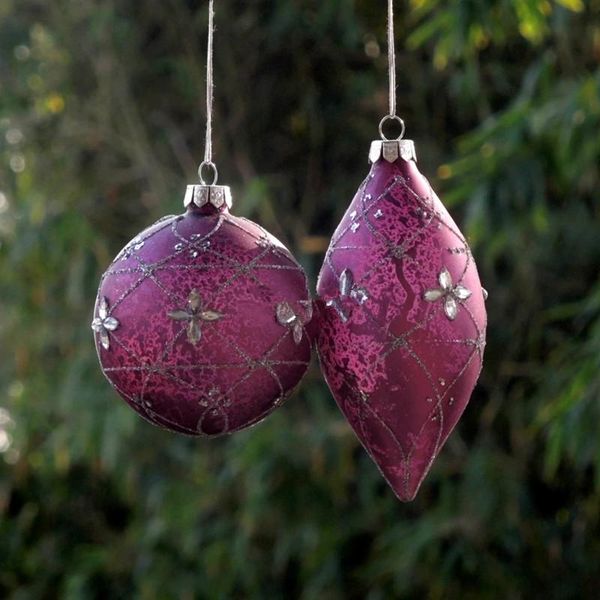 vintage christmas tree ornaments day decorative pendant with silver purple painted hanging globe olive novelty items
vintage christmas tree ornaments day decorative pendant with silver purple painted hanging globe olive novelty items