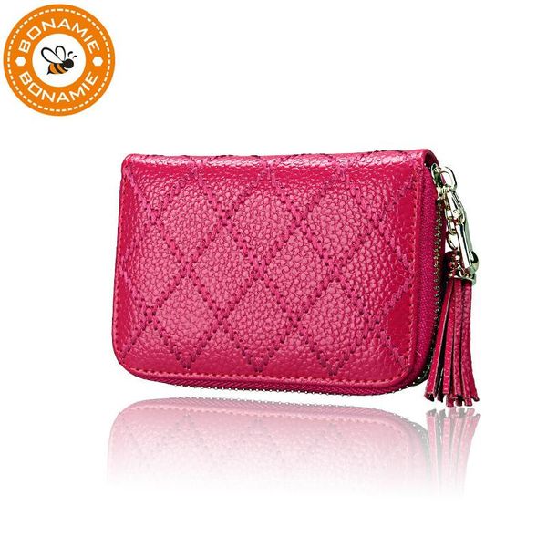 card holders bonamie genuine leather women holder sweet mini change female wallet 15 slot laides candy business case purse, Brown;gray
card holders bonamie genuine leather women holder sweet mini change female wallet 15 slot laides candy business case purse, Brown;gray