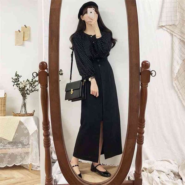 solid black brown mid calf women skirt vintage spring summer straight skirt long office lady high waist girls skirts femininas 210420
solid black brown mid calf women skirt vintage spring summer straight skirt long office lady high waist girls skirts femininas 210420