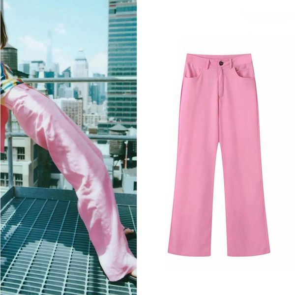 women's pants & capris traf za pink y2k high waist linen wide leg trouser suits woman fashion streetwear loose women clothing 2021, Black;white
women's pants & capris traf za pink y2k high waist linen wide leg trouser suits woman fashion streetwear loose women clothing 2021, Black;white