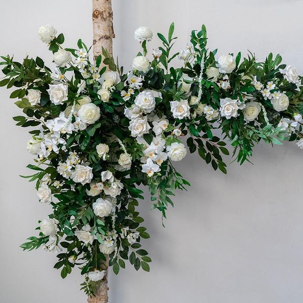 corner flower arch panel white greenery wedding decoration floral arrangement romantic shop decor background decorative flowers & wreaths
corner flower arch panel white greenery wedding decoration floral arrangement romantic shop decor background decorative flowers & wreaths