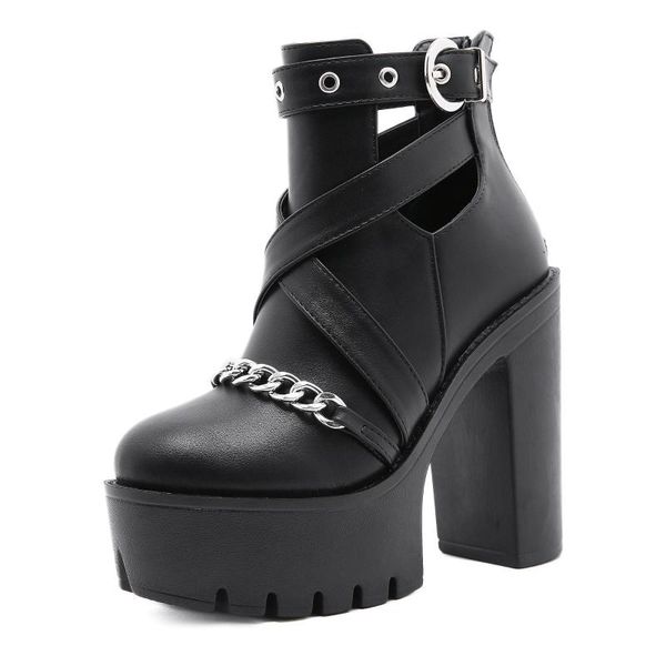 boots arrival womens high heels ankle platform pumps with chain detail size 40 41 42 qq040, Black
boots arrival womens high heels ankle platform pumps with chain detail size 40 41 42 qq040, Black