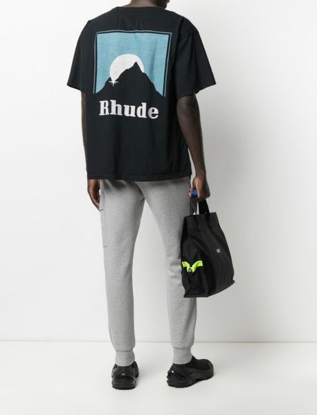 man rhude sundry t-shirt designers luxurys 2021ss sunset short-sleeved female european and american high street gamet shirt streetwear, White;black
man rhude sundry t-shirt designers luxurys 2021ss sunset short-sleeved female european and american high street gamet shirt streetwear, White;black