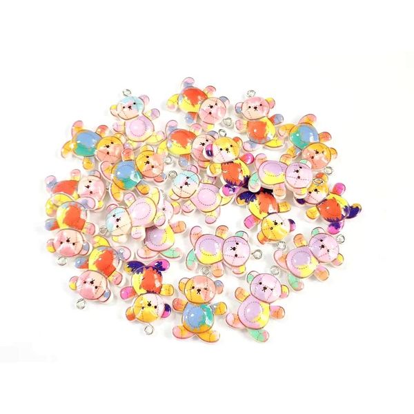 100pcs mixed colorful bear charms suitable for women diy jewelry accessories m30, Bronze;silver
100pcs mixed colorful bear charms suitable for women diy jewelry accessories m30, Bronze;silver