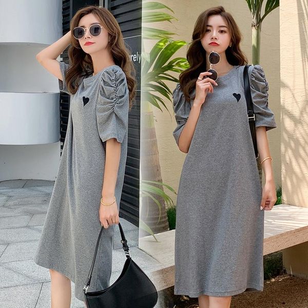 maternity dresses 41105# clothes summer cotton short sleeves loose stylish embroidery dress pregnant women mom, White
maternity dresses 41105# clothes summer cotton short sleeves loose stylish embroidery dress pregnant women mom, White