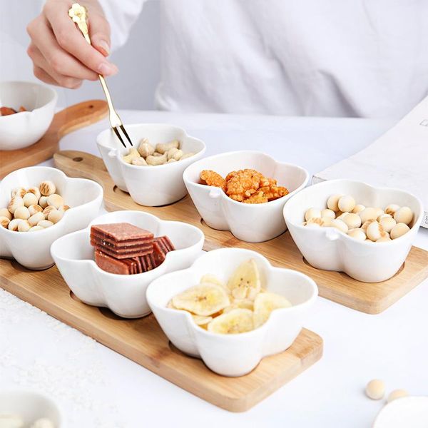 dishes & plates japanese home fruit platter ceramic combination multi compartment snack tray
dishes & plates japanese home fruit platter ceramic combination multi compartment snack tray