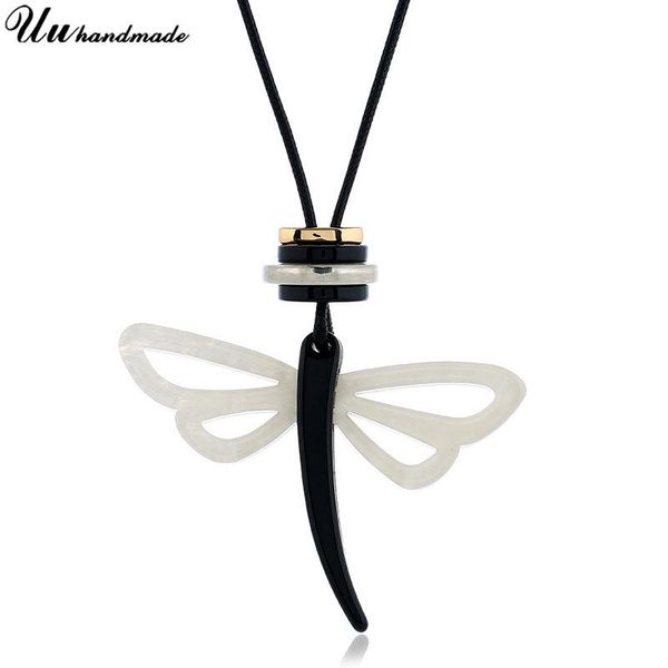 pendant necklaces adjustable leather chain black white acrylic butterfly bow necklace choker collares de moda 2021 women collier initial, Silver
pendant necklaces adjustable leather chain black white acrylic butterfly bow necklace choker collares de moda 2021 women collier initial, Silver