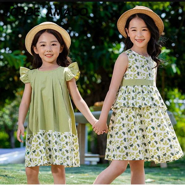 korean style summer teenagers girl dresse green floral ruffles sleeves princess sister matching dress kids clothes e459 210610, Red;yellow
korean style summer teenagers girl dresse green floral ruffles sleeves princess sister matching dress kids clothes e459 210610, Red;yellow