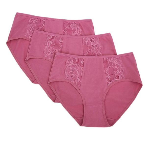 women's panties for women plus size lace big ladies panty cotton briefs comfortable female, Black;pink
women's panties for women plus size lace big ladies panty cotton briefs comfortable female, Black;pink