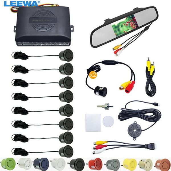 car rear view cameras& parking sensors leewa 4.3" rearview mirror monitor + 8-sensor radar 2x 18.5mm ccd camera dual video sensor syste
car rear view cameras& parking sensors leewa 4.3" rearview mirror monitor + 8-sensor radar 2x 18.5mm ccd camera dual video sensor syste