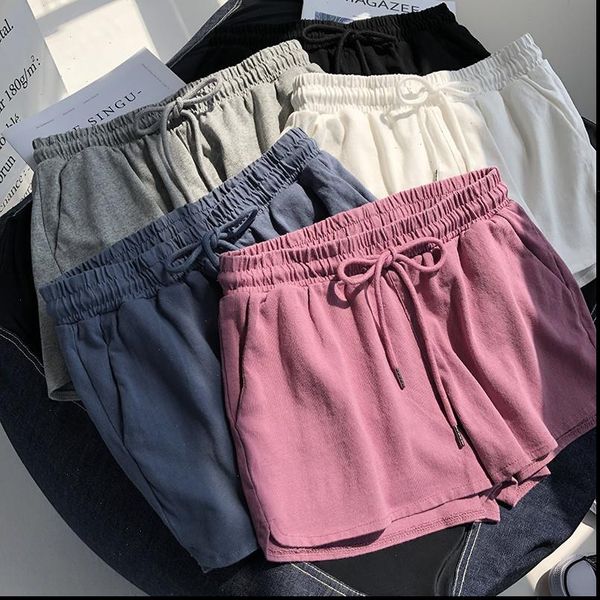 high women shorts waist summer black pink loose sweat mini short sweatpants sport femme spodenki pantalones cortos mujer szorty, White;black
high women shorts waist summer black pink loose sweat mini short sweatpants sport femme spodenki pantalones cortos mujer szorty, White;black