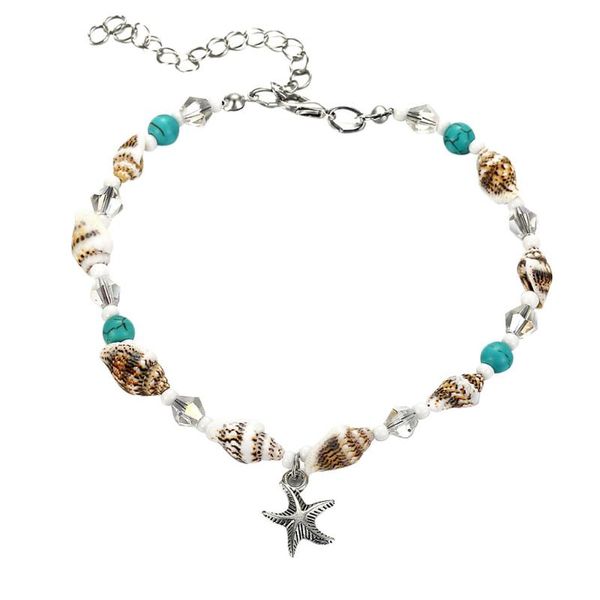 anklets summer design personality simple star shell pearl anklet ladies jewelry gift, Red;blue
anklets summer design personality simple star shell pearl anklet ladies jewelry gift, Red;blue
