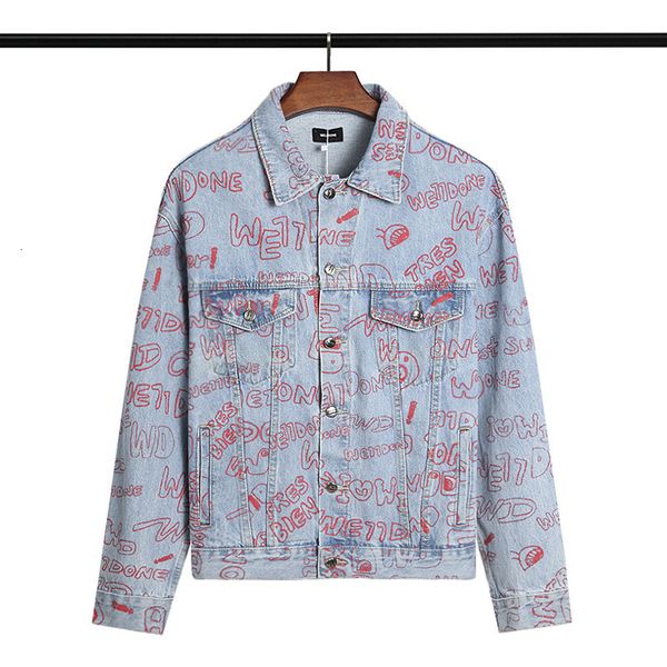 men's jackets long sleeved baseball suit and jacket, welldone embroidered denim coat # a104 digital thermal abstract coat, in 2021, Black;brown
men's jackets long sleeved baseball suit and jacket, welldone embroidered denim coat # a104 digital thermal abstract coat, in 2021, Black;brown