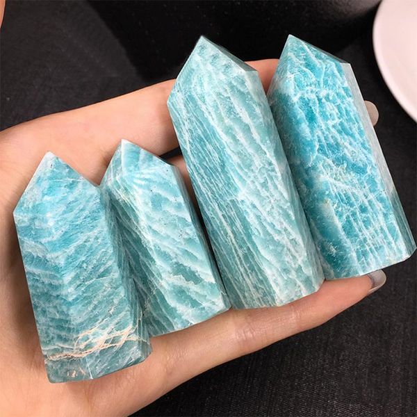 decorative objects & figurines 1pc natural crystal obelisk polished tianhe stone column healing crystals wand blue quartz ornaments for home
decorative objects & figurines 1pc natural crystal obelisk polished tianhe stone column healing crystals wand blue quartz ornaments for home