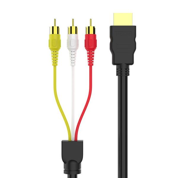 to rca cable male 3rca av composite m/m connector audio video converter adapter cord transmitter cables & connectors
to rca cable male 3rca av composite m/m connector audio video converter adapter cord transmitter cables & connectors