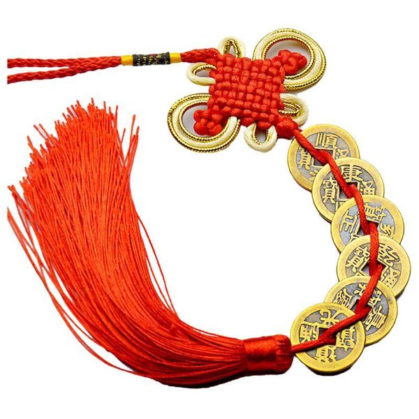 decorative objects & figurines chinese knot feng shui lucky wealth 3/6/8/9/10 coins for home car hanging tassel
decorative objects & figurines chinese knot feng shui lucky wealth 3/6/8/9/10 coins for home car hanging tassel