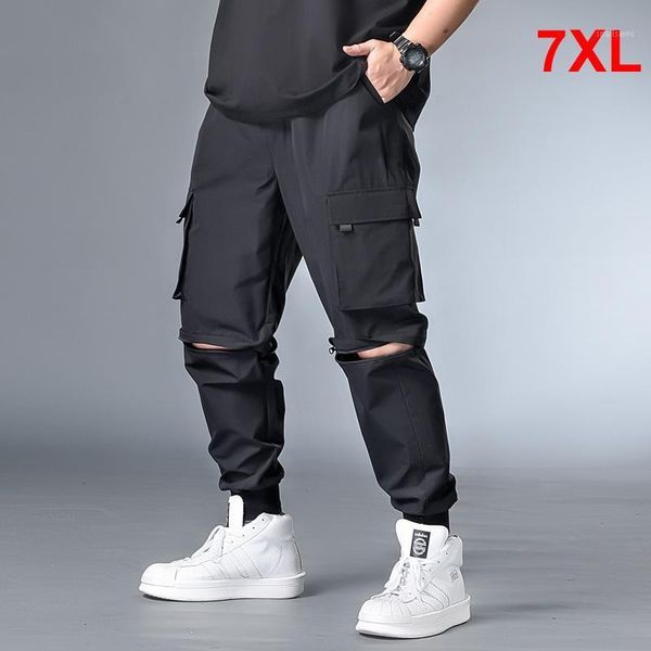 men's pants hip hop streetwear pant men oversize removable short male jogger cargo trousers plus szie 6xl 7xl hx412, Black
men's pants hip hop streetwear pant men oversize removable short male jogger cargo trousers plus szie 6xl 7xl hx412, Black