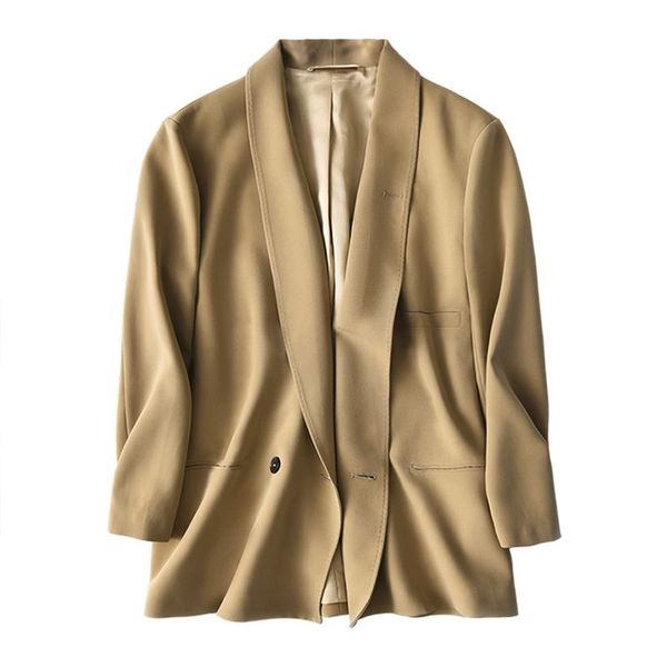 women's suits & blazers shuchan designer womens blazer shawl collar double breasted fashion pockets office lady spring/autumn clothing, White;black
women's suits & blazers shuchan designer womens blazer shawl collar double breasted fashion pockets office lady spring/autumn clothing, White;black