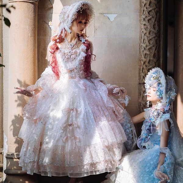casual dresses 2021 kawaii girl gothic lolita cos princess tea party sweet dress retro lace luxury twinkling printing, Black;gray
casual dresses 2021 kawaii girl gothic lolita cos princess tea party sweet dress retro lace luxury twinkling printing, Black;gray