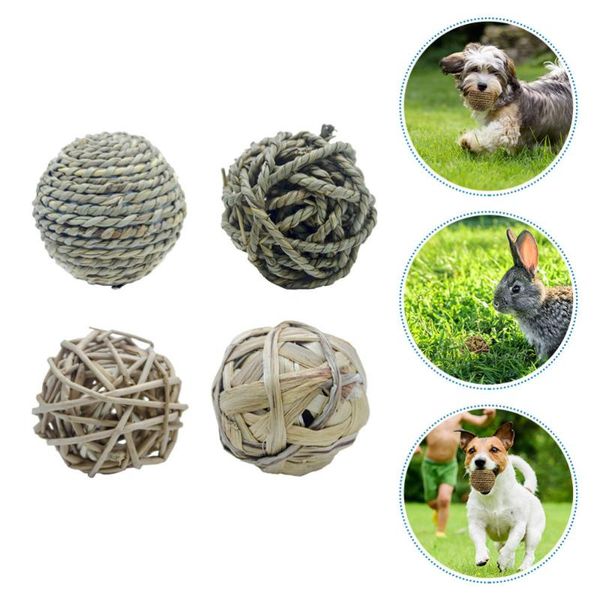 small animal supplies 4pcs interesting hamster playthings pet chewing toys woven balls
small animal supplies 4pcs interesting hamster playthings pet chewing toys woven balls