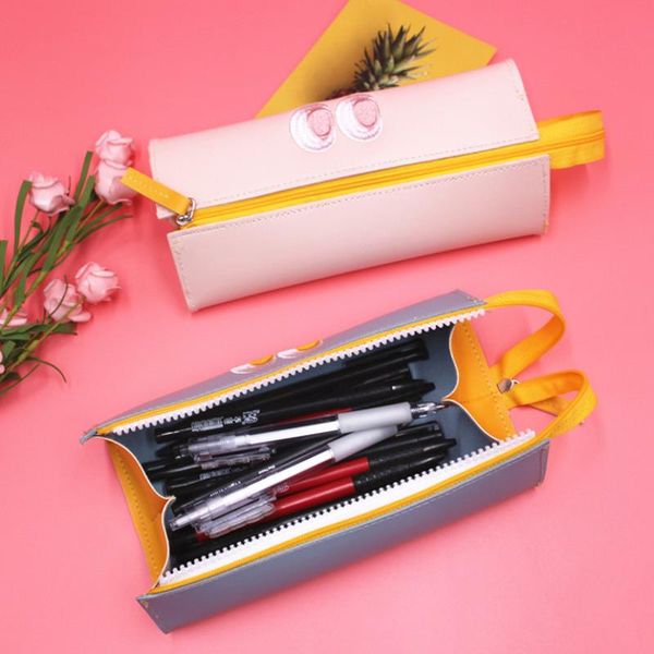 pencil cases case leather estojo escolar school stationery buttons pen bag avocado office for brushes large pencilcase pouch
pencil cases case leather estojo escolar school stationery buttons pen bag avocado office for brushes large pencilcase pouch