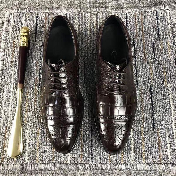 dress shoes authentic real true crocodile belly skin business genuine alligator leather handmade lace-up men formal oxford, Black
dress shoes authentic real true crocodile belly skin business genuine alligator leather handmade lace-up men formal oxford, Black