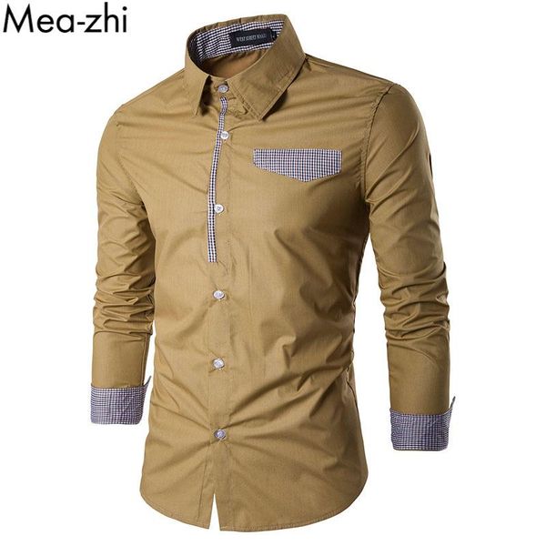 men's casual shirts men plaid panel button up shirt business mens long sleeve slim fit spliced for, White;black
men's casual shirts men plaid panel button up shirt business mens long sleeve slim fit spliced for, White;black