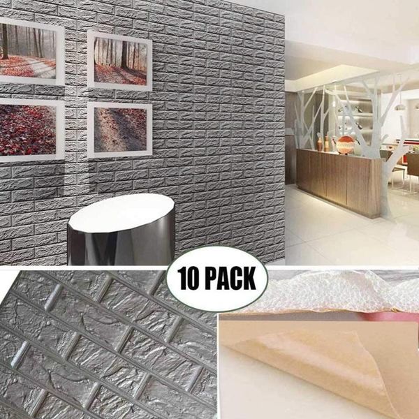 wallpapers 3d foam wall panels grey color peel and stick brick wallpaper self-adhesive removable for tv walls, background decor
wallpapers 3d foam wall panels grey color peel and stick brick wallpaper self-adhesive removable for tv walls, background decor