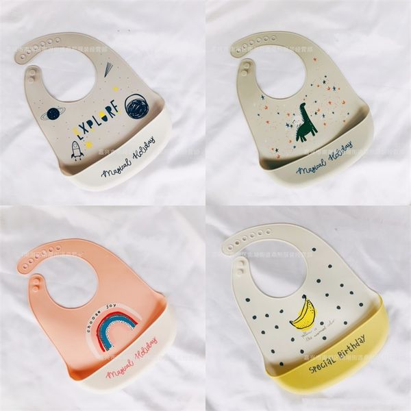 silicone waterproof bibs cartoon rainbow banana printing burp cloths baby children feeding accessories clean kids bib lovely 7 7dx n2
silicone waterproof bibs cartoon rainbow banana printing burp cloths baby children feeding accessories clean kids bib lovely 7 7dx n2