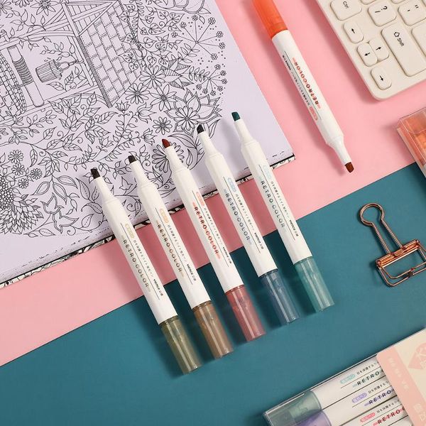 highlighters 6pcs/set cute morandi highlighter pen creativity fluorescent journal pens marker art supplies, Black;red
highlighters 6pcs/set cute morandi highlighter pen creativity fluorescent journal pens marker art supplies, Black;red
