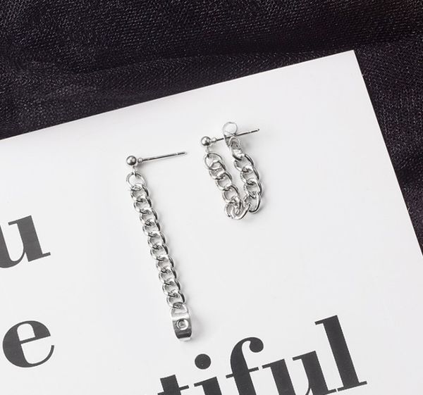 korean back chain tassel stud european and american design small hong kong style hip hop earrings, Golden;silver
korean back chain tassel stud european and american design small hong kong style hip hop earrings, Golden;silver