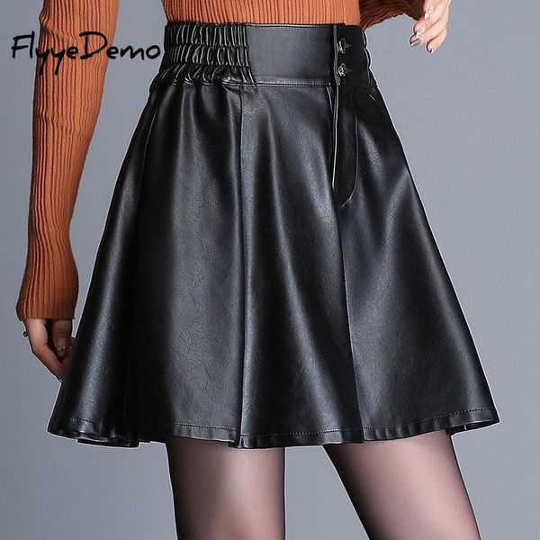 skirts women's harajuku buttons elastic waist faux leather korean fashion black mini pleated 2021 spring party pu saias
skirts women's harajuku buttons elastic waist faux leather korean fashion black mini pleated 2021 spring party pu saias