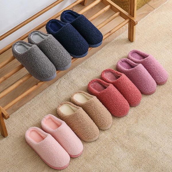 slippers fashion couples warm indoor slipper large size non-slip floor home shoes woman solid soft drop, Black
slippers fashion couples warm indoor slipper large size non-slip floor home shoes woman solid soft drop, Black