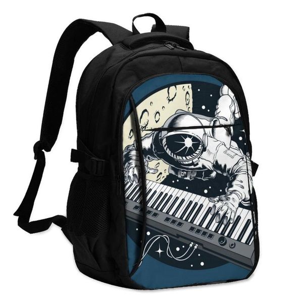 backpack usb charge women funny astronaut playing piano synthesizer in space student letters bag girls
backpack usb charge women funny astronaut playing piano synthesizer in space student letters bag girls