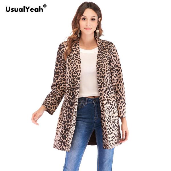 women's suits & blazers usualyeah leopard suede long sleeve blazer ladies autumn winter non button two pockets women and jacket, White;black
women's suits & blazers usualyeah leopard suede long sleeve blazer ladies autumn winter non button two pockets women and jacket, White;black