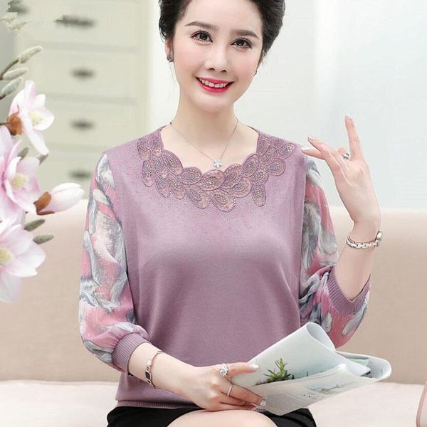 women's sweaters 2021 spring summer middle-aged knitted women sweater half sleeves thin loose mother clothing plus size casual knit, White;black
women's sweaters 2021 spring summer middle-aged knitted women sweater half sleeves thin loose mother clothing plus size casual knit, White;black