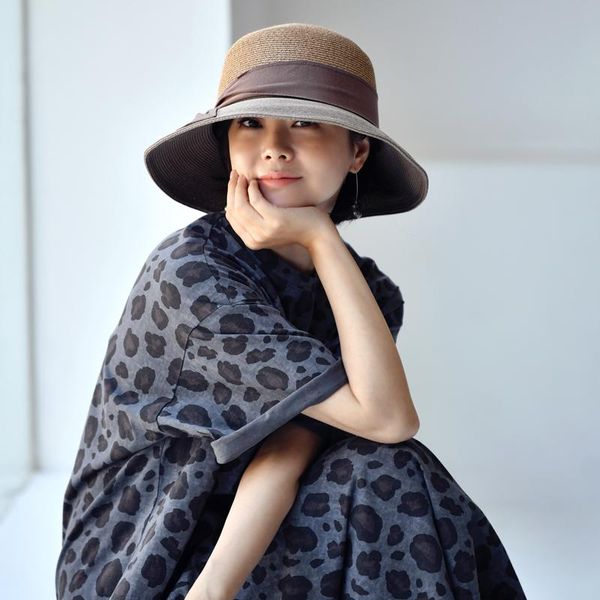wide brim hats micoco a6363c simple and elegant temperament color bowknot practical versatile big eaves shading straw hat, Blue;gray
wide brim hats micoco a6363c simple and elegant temperament color bowknot practical versatile big eaves shading straw hat, Blue;gray